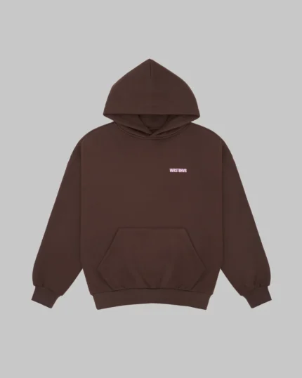 STUDIO V14 HOODIE BROWN