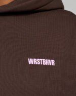 STUDIO V14 HOODIE BROWNS