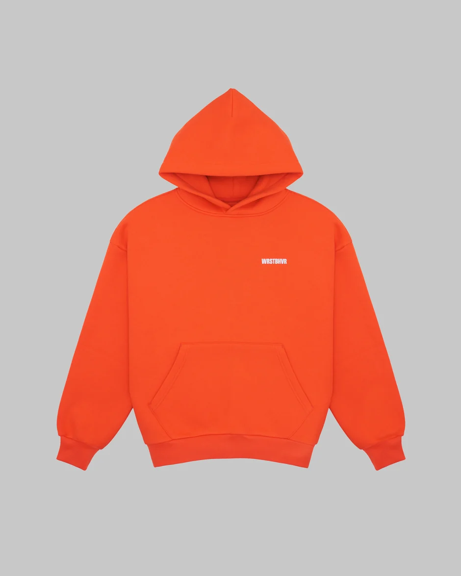 STUDIO V14 HOODIE ORANGE STUDIO V14 HOODIE ORANGE